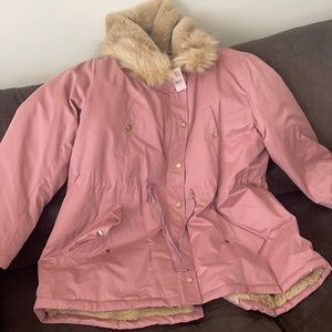 NWT Pink Loft Parka Jacket